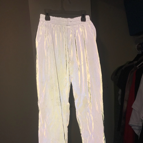 My Mum Made It reflective track pants sz XL fits M - Picture 6 of 8